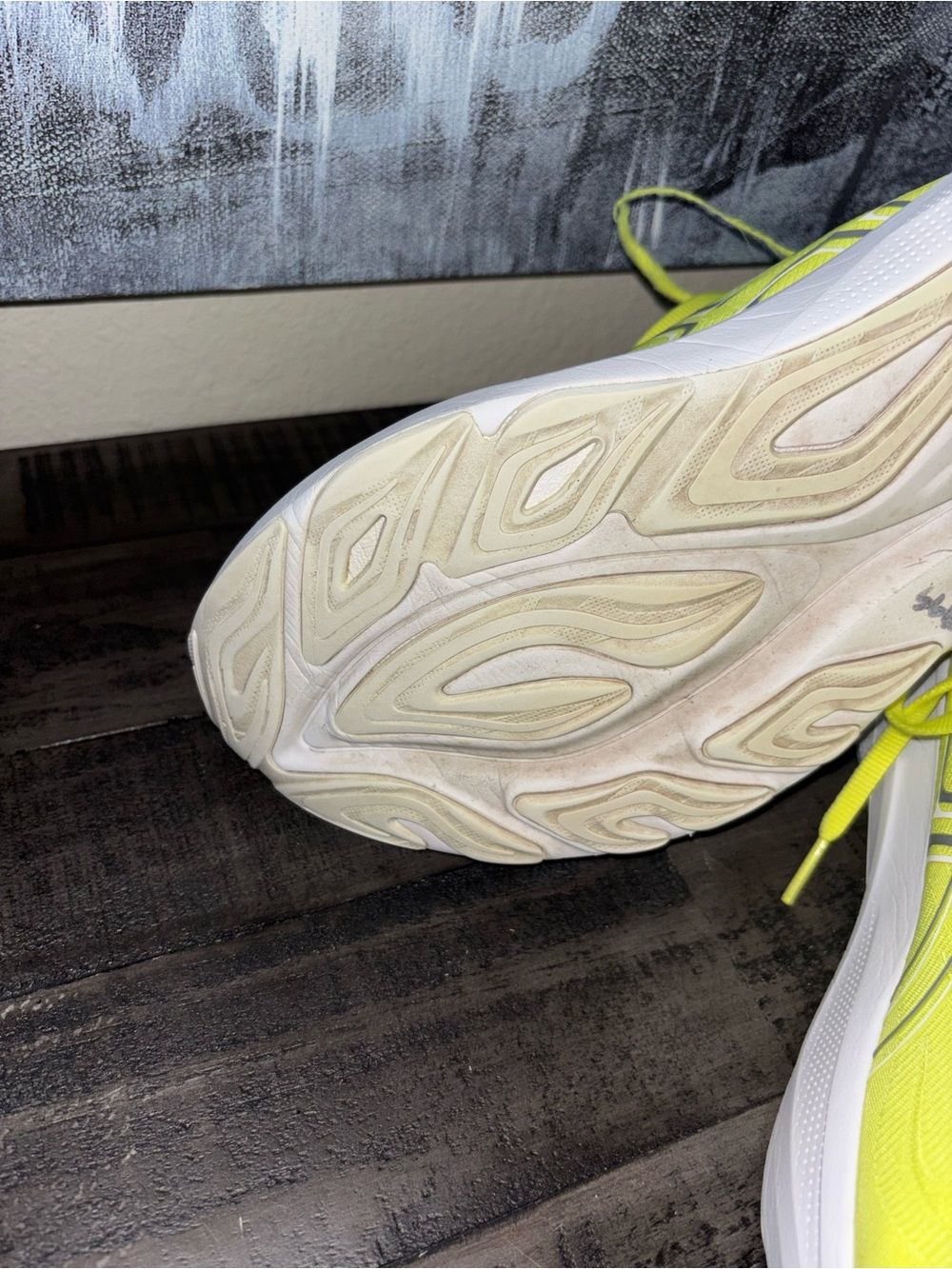 ASICS GT-2000 Neon Yellow MENS SZ 11 - Picture 10 of 14